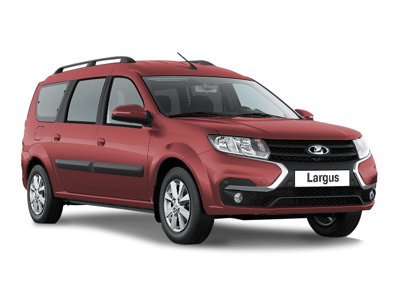 Купить Lada Largus в вашем городе - Красный «Красный сплав» (136) - металлик