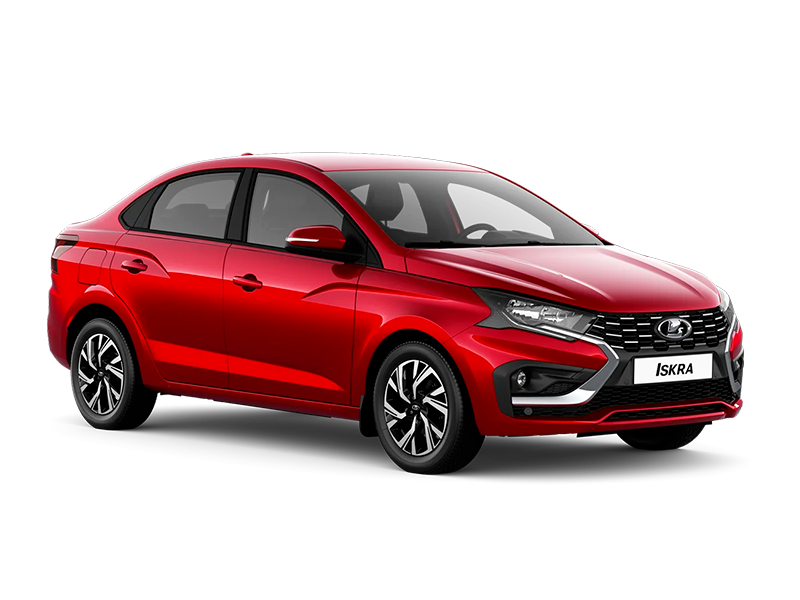 Купить Lada Iskra Седан в вашем городе - Бордовый "Фламенко" (181) - Металлик